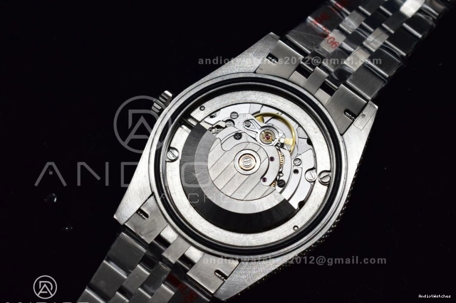 JDF 41mm Best Version White 906 Upgraded Stick Diamond Markers DateJust 0828